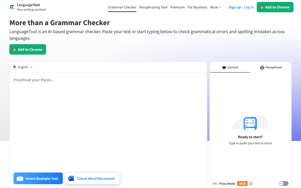 LanguageTool grammar checker - best free Grammarly alternative