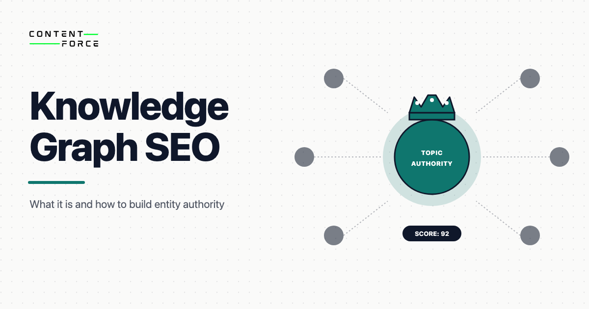 Contentforce featured image: Knowledge Graph SEO