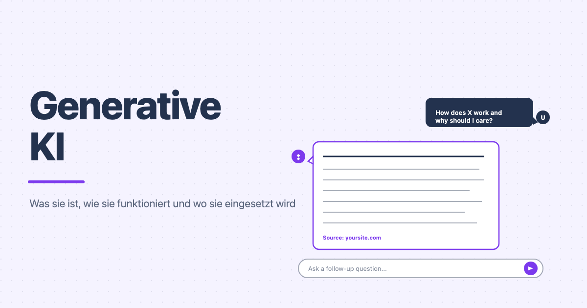 generative ki erklaerung