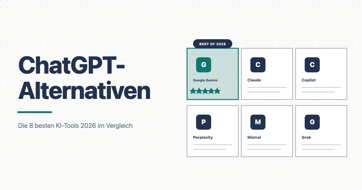 chatgpt alternative vergleich 2026