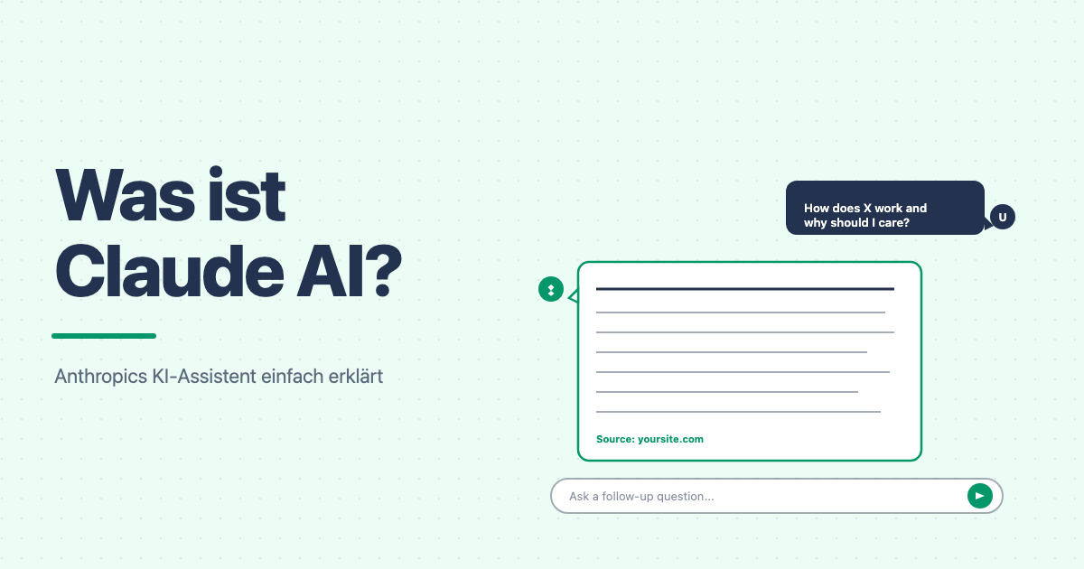 Was ist Claude AI - Anthropics KI-Assistent