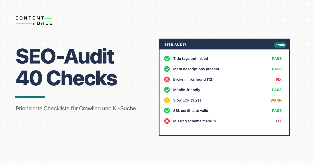 seo audit