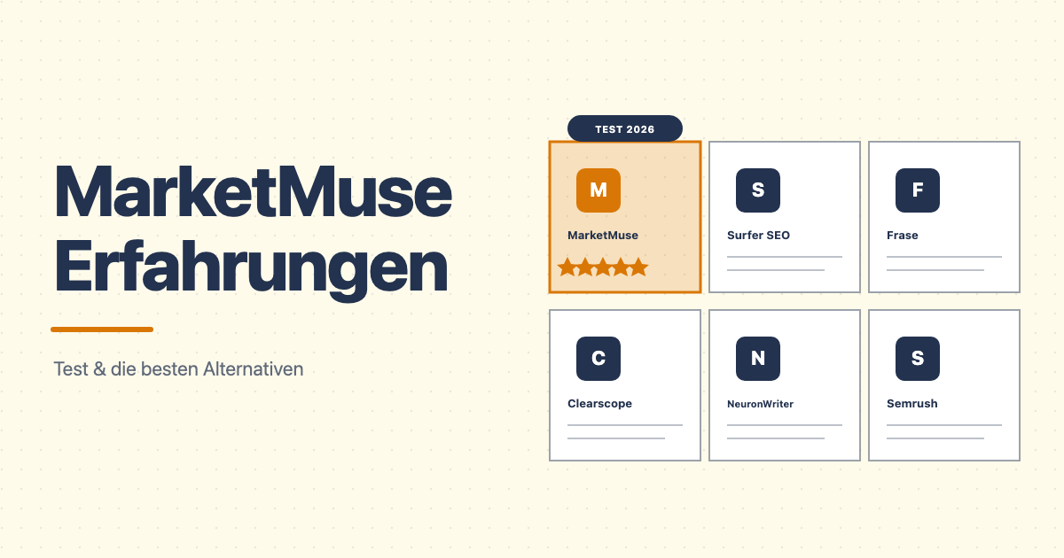 MarketMuse Erfahrungen: Test und die besten Alternativen